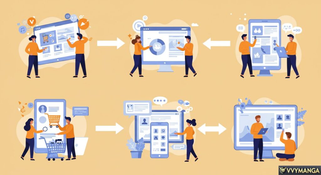 A real-world story: from visitors to customers