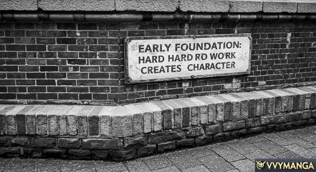 Early foundation: Hard, hard work creates character