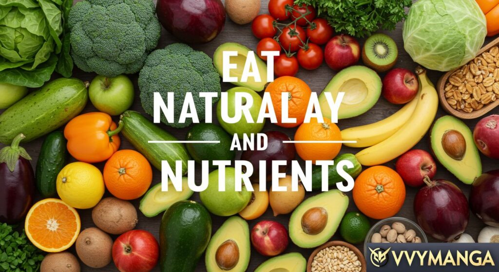 Eat naturally and nutrients