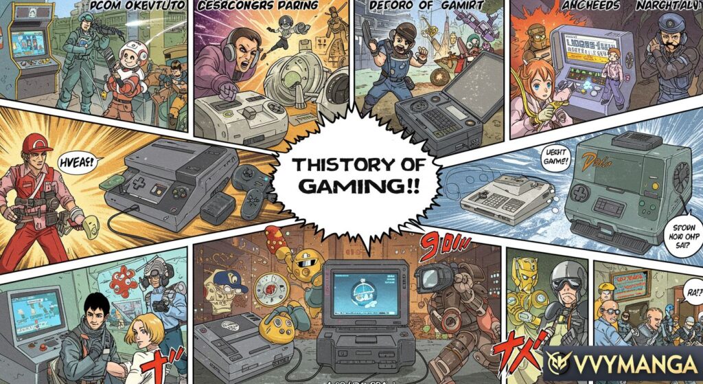 History of gaming manga