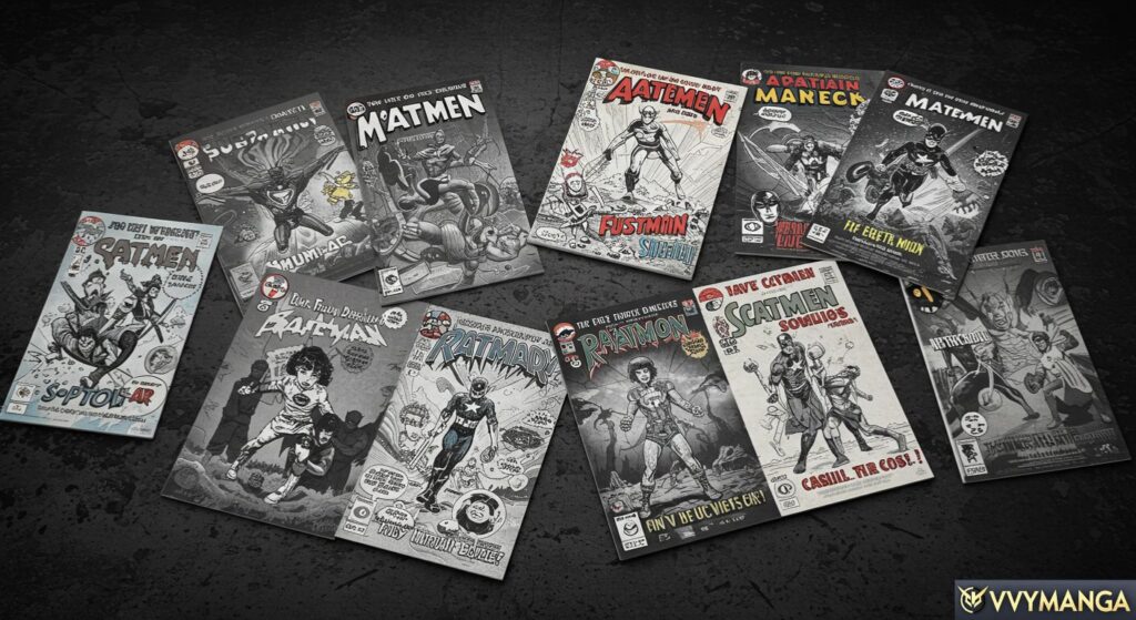 Reputed comic book cover that changed the industry