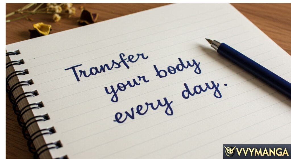 Transfer your body every day