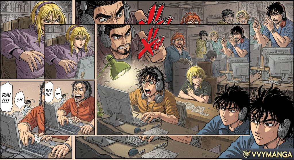 Human passion behind Olympus scanlation