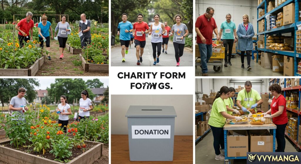 Different forms of charity