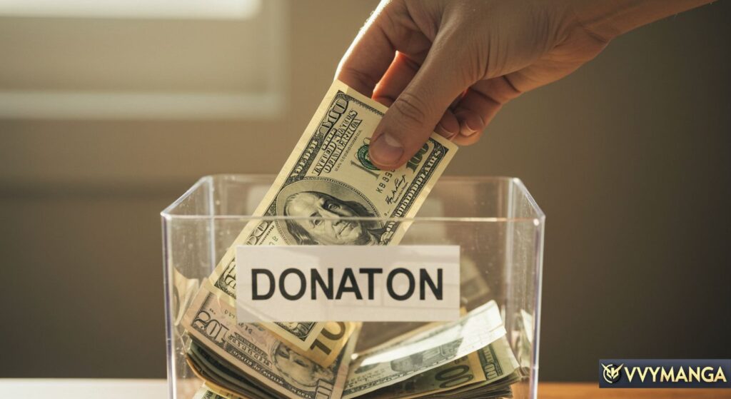 Donation, in this sense, n
