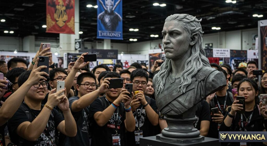 Popularity of Game of Thrones Bust