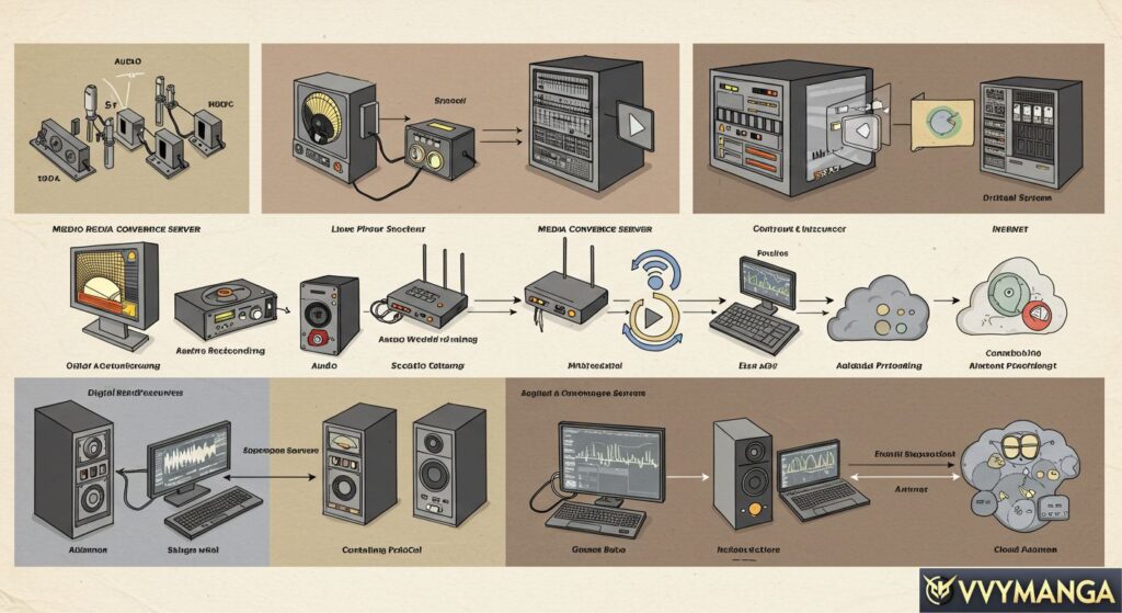 Historical References: Development of Media Convergence Server