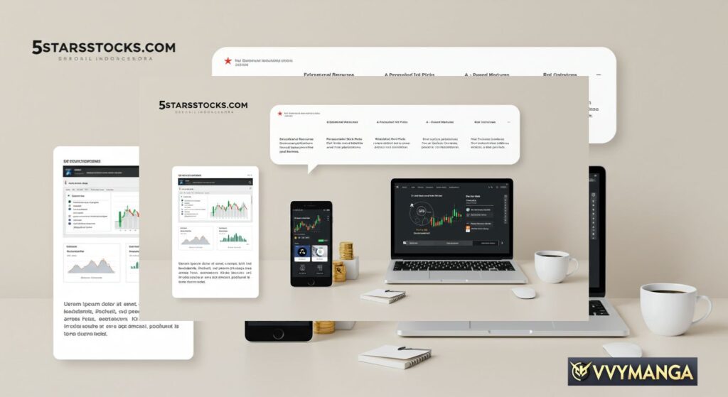 Major features of 5starsstocks.com