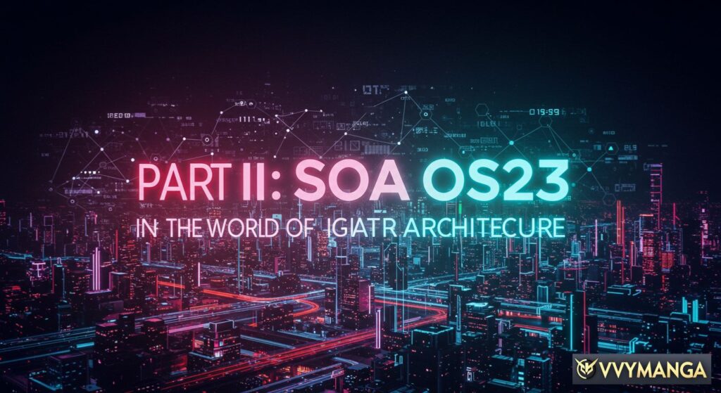 Part II: SOA OS23 in the world of digital architecture