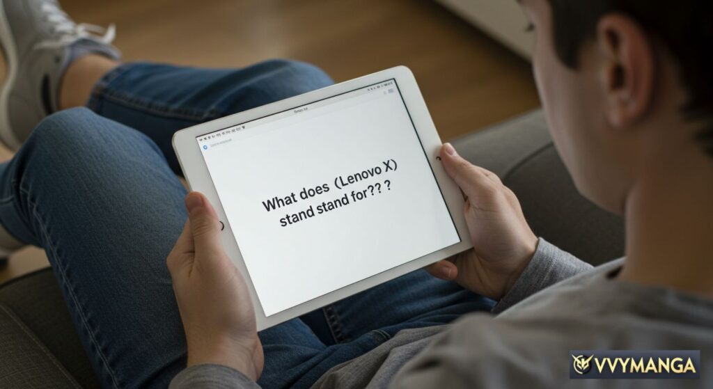 What does "Lenovo X" stand for?