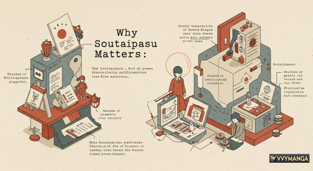 Why Soutaipasu matters: soft power of flexible references