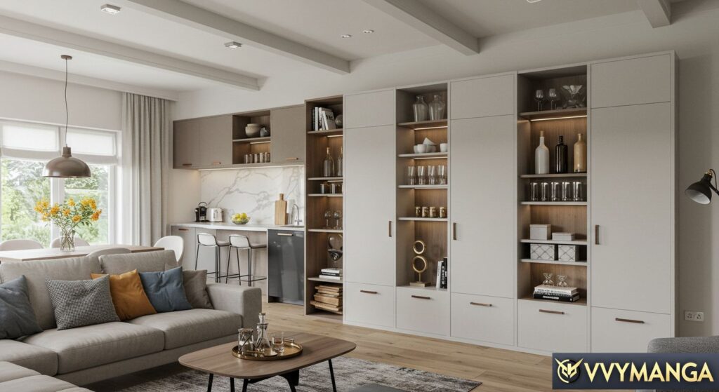 Built-In Units for More Than Just the Living Room