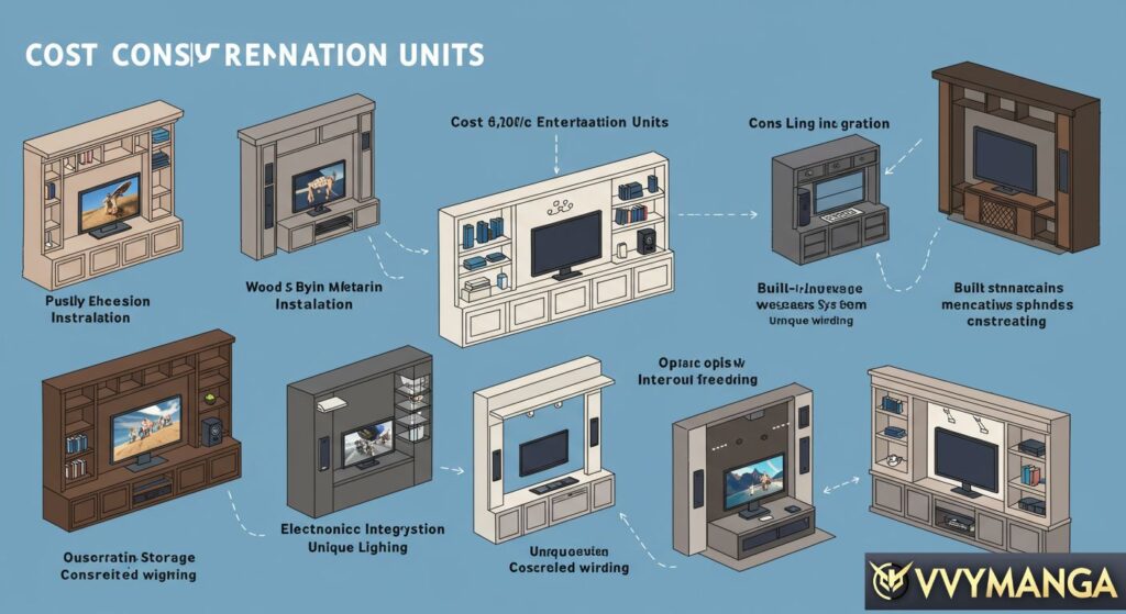 Cost Considerations for Built-In Entertainment Units