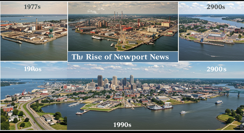 The Rise of Newport News: 1970s to 2000s