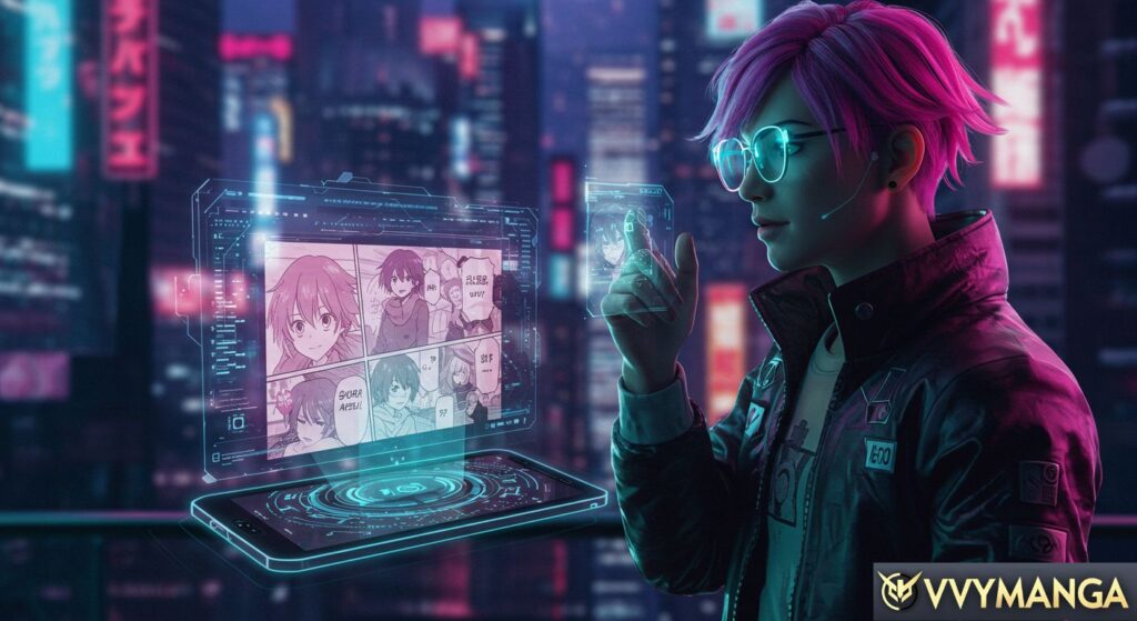 The Future of Manga Reading in the AI Era