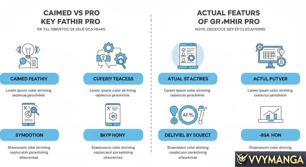 Key Features of Gramhir Pro (Claimed vs Actual)
