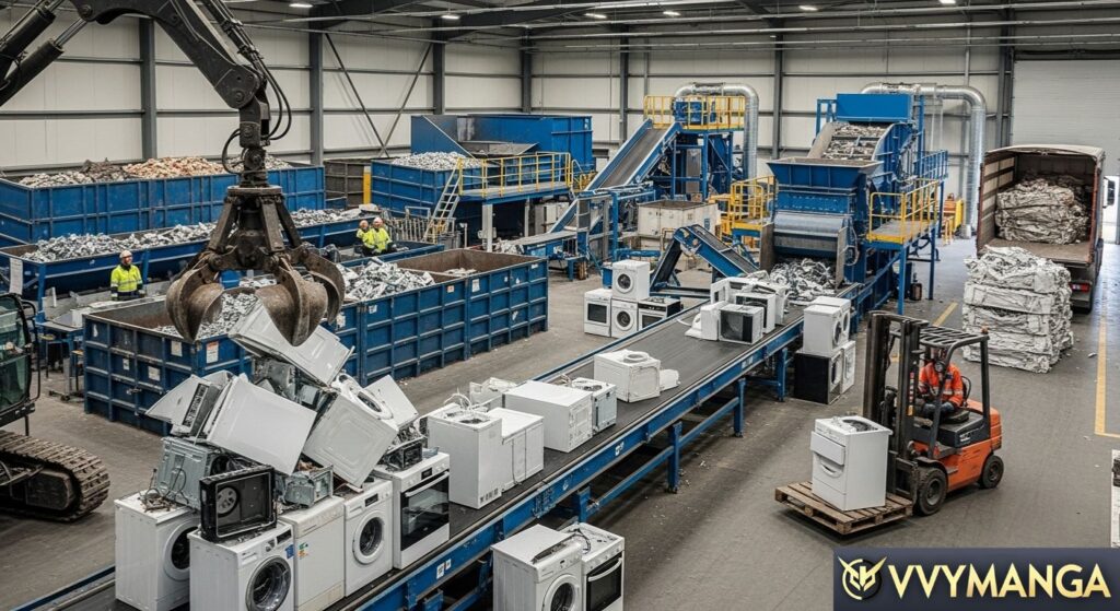 How White Goods Are Collected and Processed