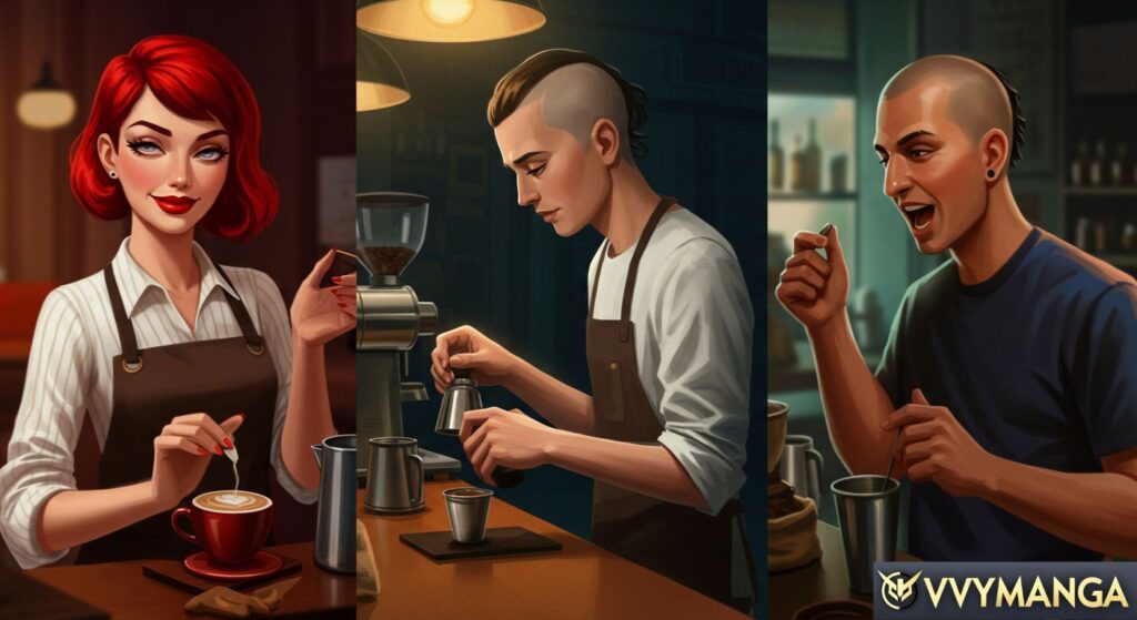 Coffee Manga vs. Other Genre Settings
