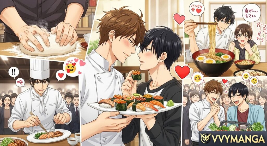 Themes That Define Foodie BL Manga
