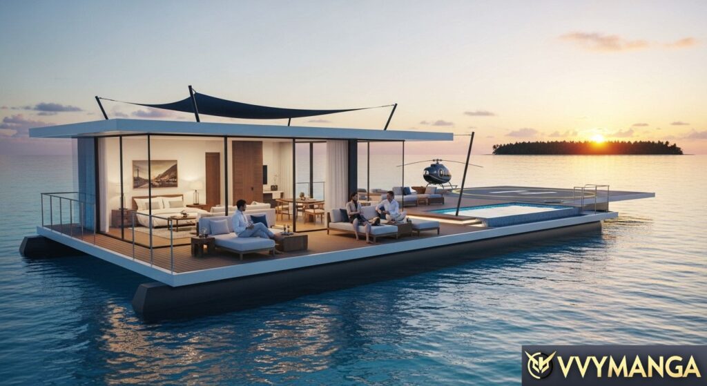 A Floating Retreat for Exclusive Leisure