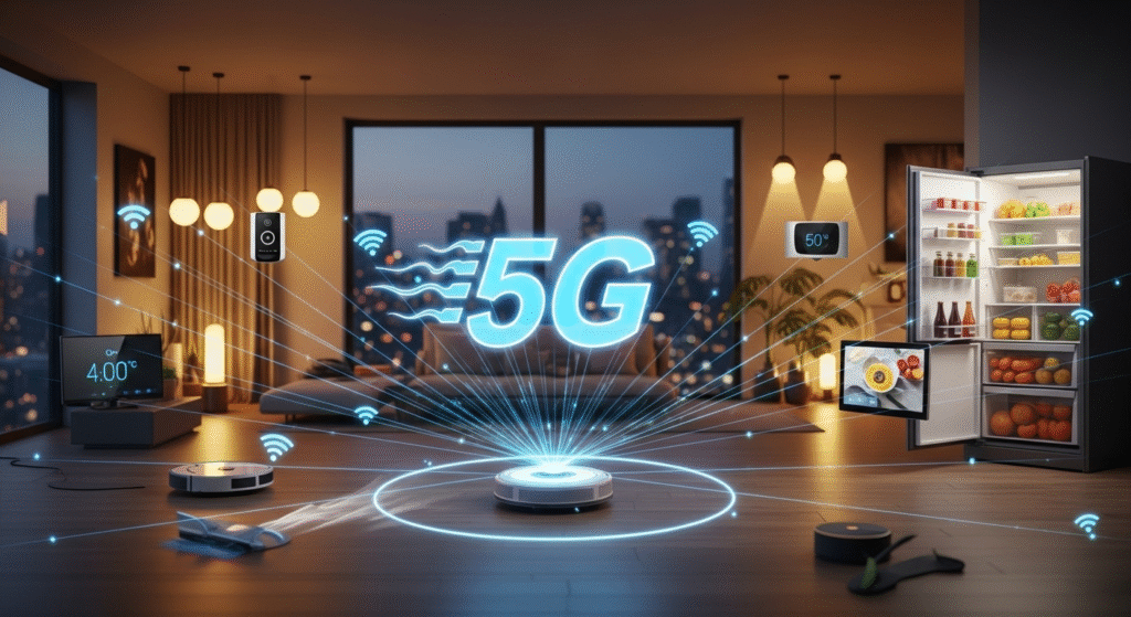 Impact of 5G on Smart Home Expansion