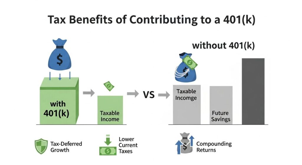 Tax Benefits of Contributing to a 401(k)