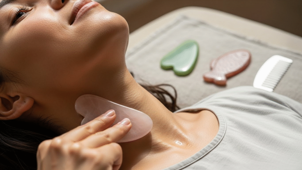 Choosing the Right Gua Sha Tool for Neck Massage