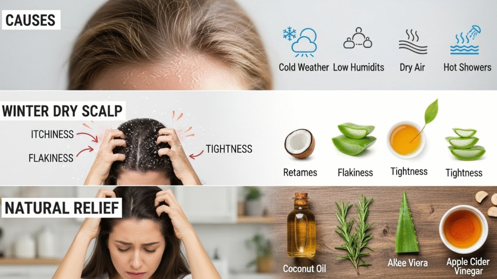 Cold, Dry Air: The Biggest Trigger Behind Winter Scalp Dryness