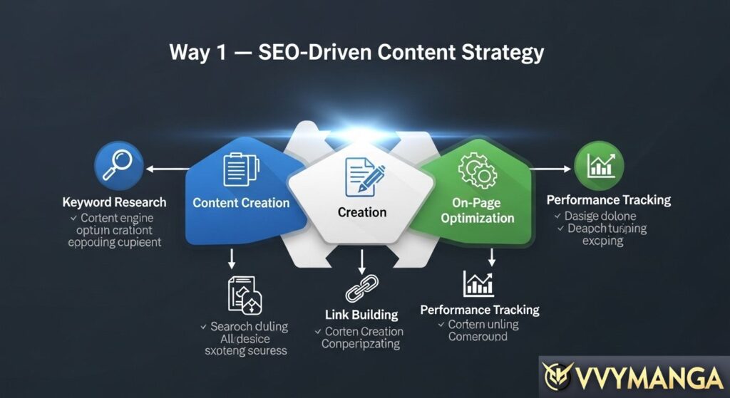 Way 1 — SEO-Driven Content Strategy