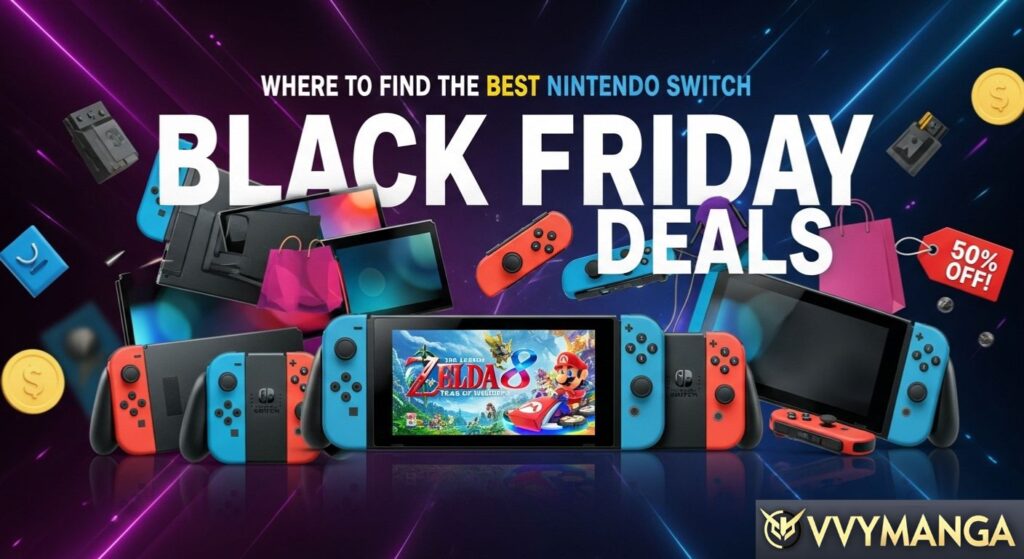Where to Find the Best Nintendo Switch Black Friday Deals