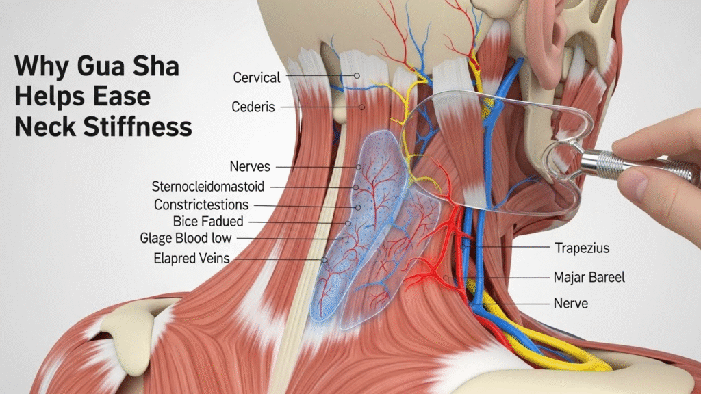 Why Gua Sha Helps Ease Neck Stiffness