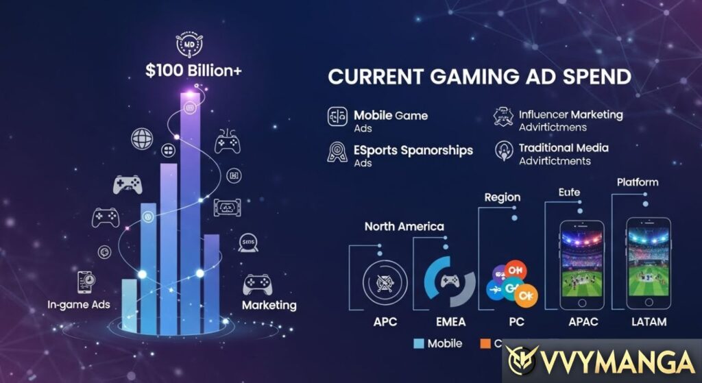 How big is gaming ad spend today